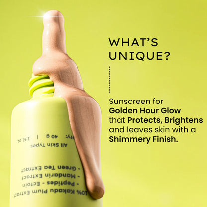 Hyphen Golden Hour Glow Sunscreen SPF 50 PA++++ - 40 gm