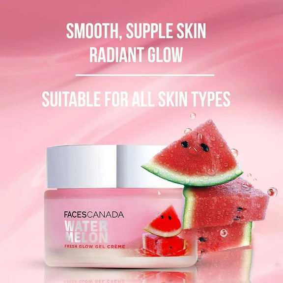 Faces Canada Water Melon Fresh Glow Gel Creme - 50 gm