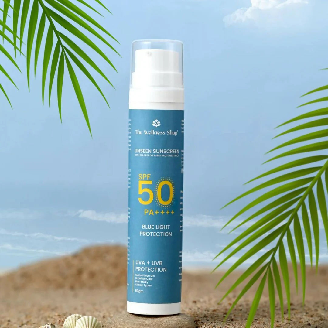 The Wellness Shop Unseen Sunscreen - 50 gm