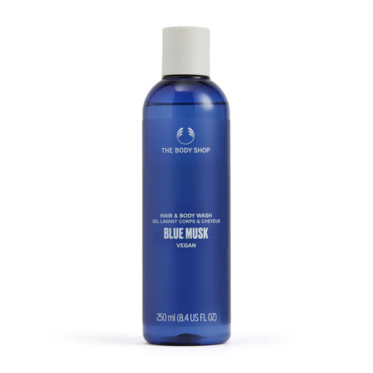The Body Shop Blue Musk Hair & Body Wash
