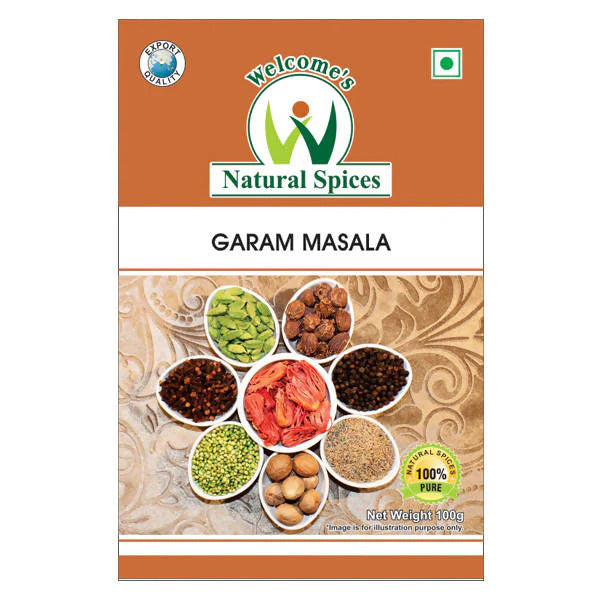 Welcome’s Natural Spices Garam Masala Powder - 100 gm