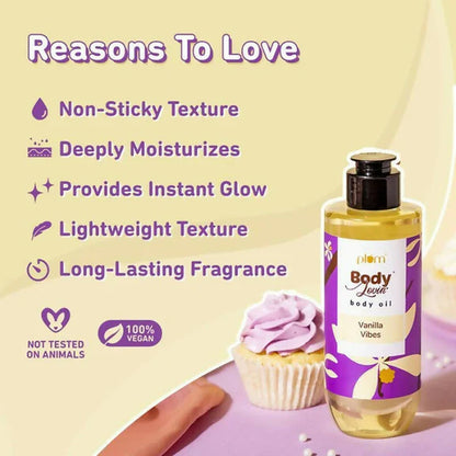 Plum BodyLovin' Vanilla Vibes Body Oil - 200 ml