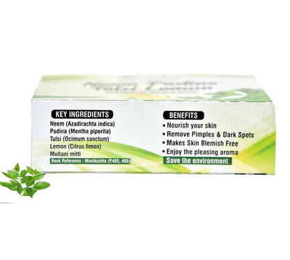 Payal's Herbal Neem Pudina Tulsi Lemon Soap - 100 gm