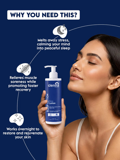 Sleep Body Lotion With Melatonin & Magnesium