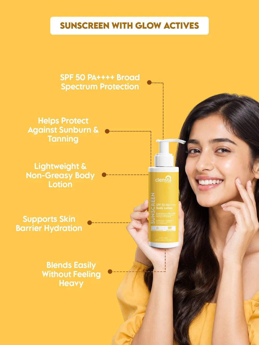 Sunscreen Body Lotion SPF 50 PA++++