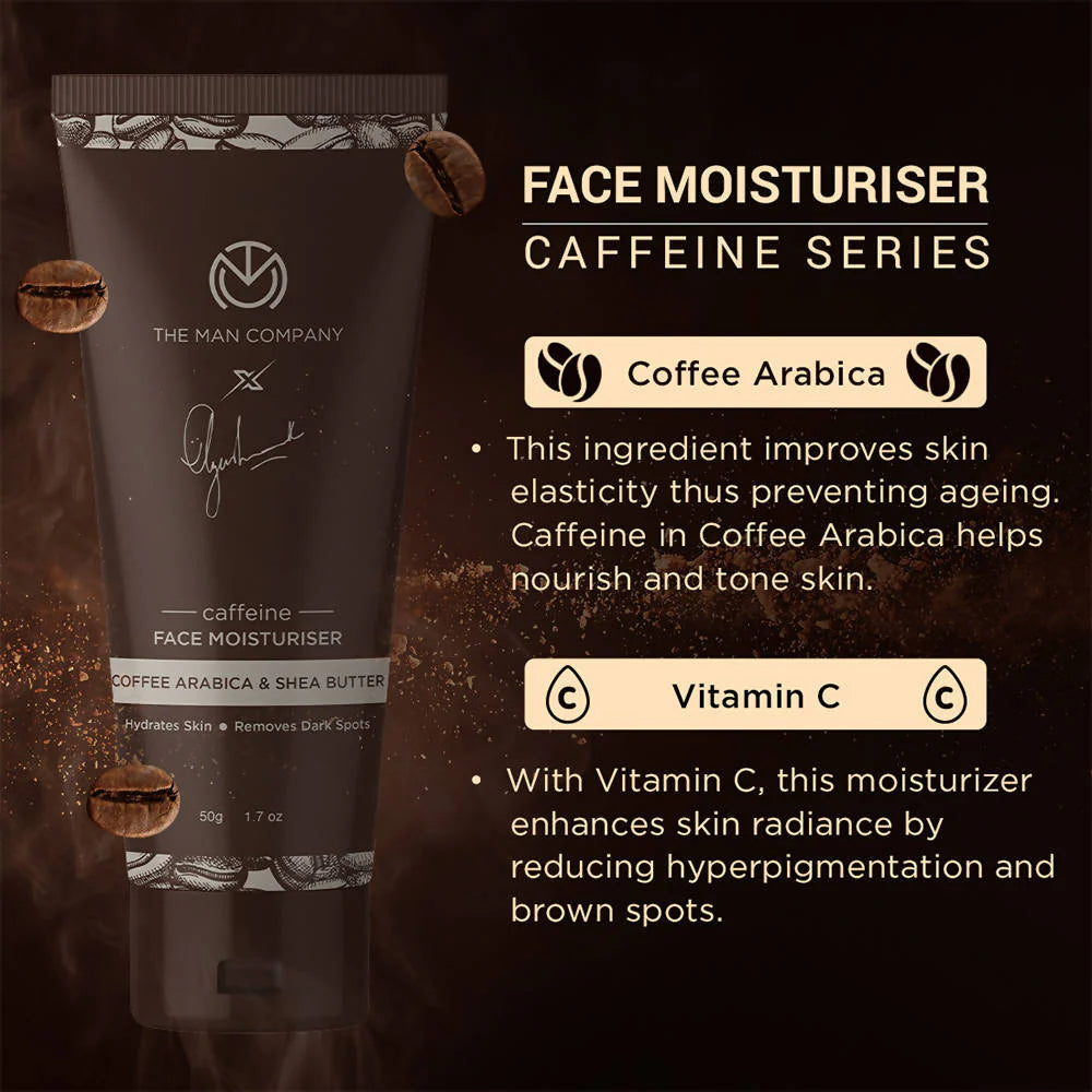 The Man Company Caffeine Face Moisturiser - 50 gm