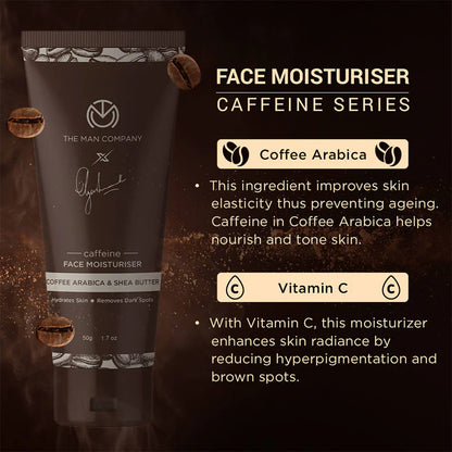 The Man Company Caffeine Face Moisturiser - 50 gm