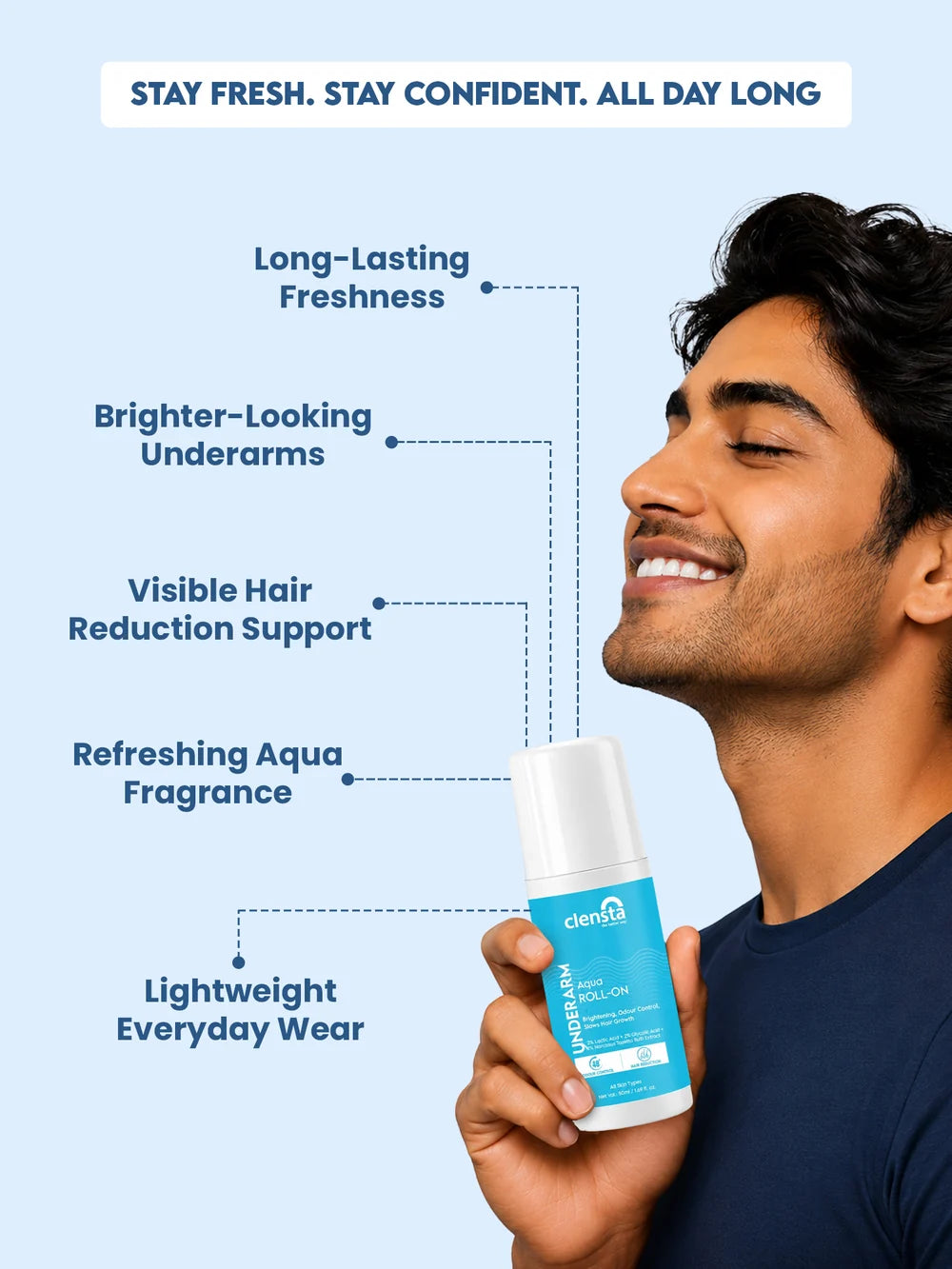 Underarm Roll-On Aqua
