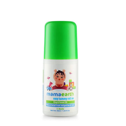 Mamaearth Easy Tummy Roll On For Relieves Tummy Discomfort & Soothes Gas Pain
