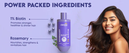 Rosemary Hair Fall Control Shampoo with 1% Biotin