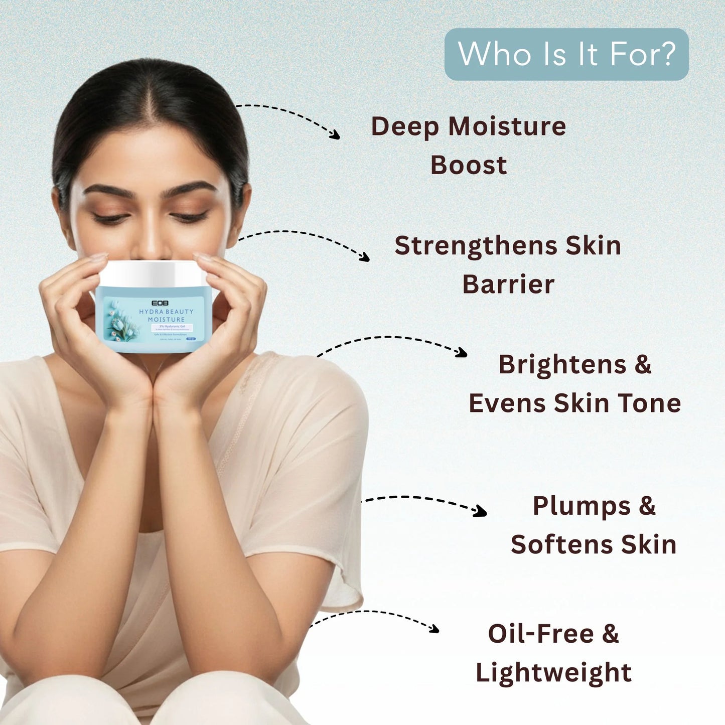 EOB Hydra Beauty Moisture 3% Hyaluronic Acid - 50 gm