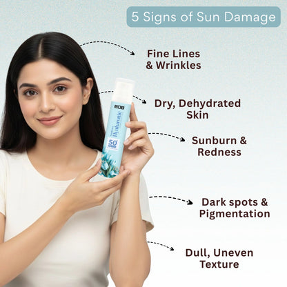 EOB SPF 50 PA+++ Mineral Sunscreen Gel - 50 gm