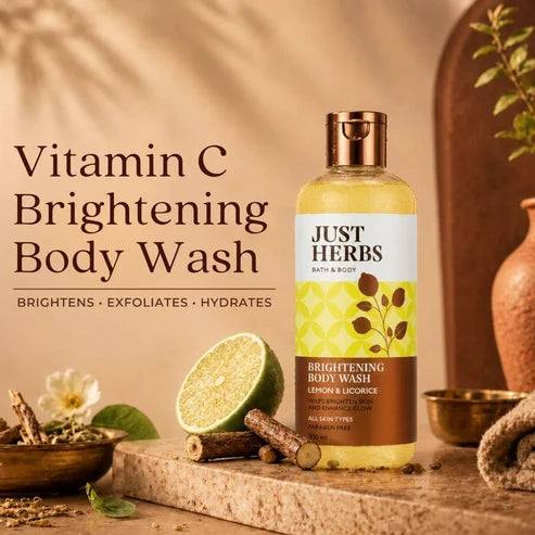 Vitamin C Brightening Body Wash with Lime and Liquorice