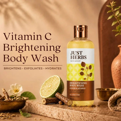 Vitamin C Brightening Body Wash with Lime and Liquorice