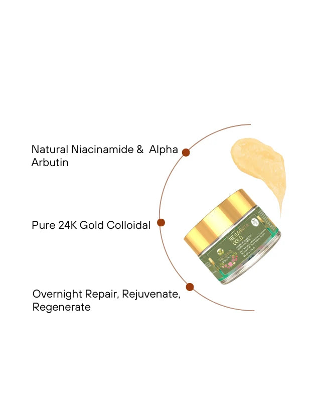 Rejuvinita Gold 23+ (for 23-31yrs)-Overnight Regenerist Nourishing Cream- 50g