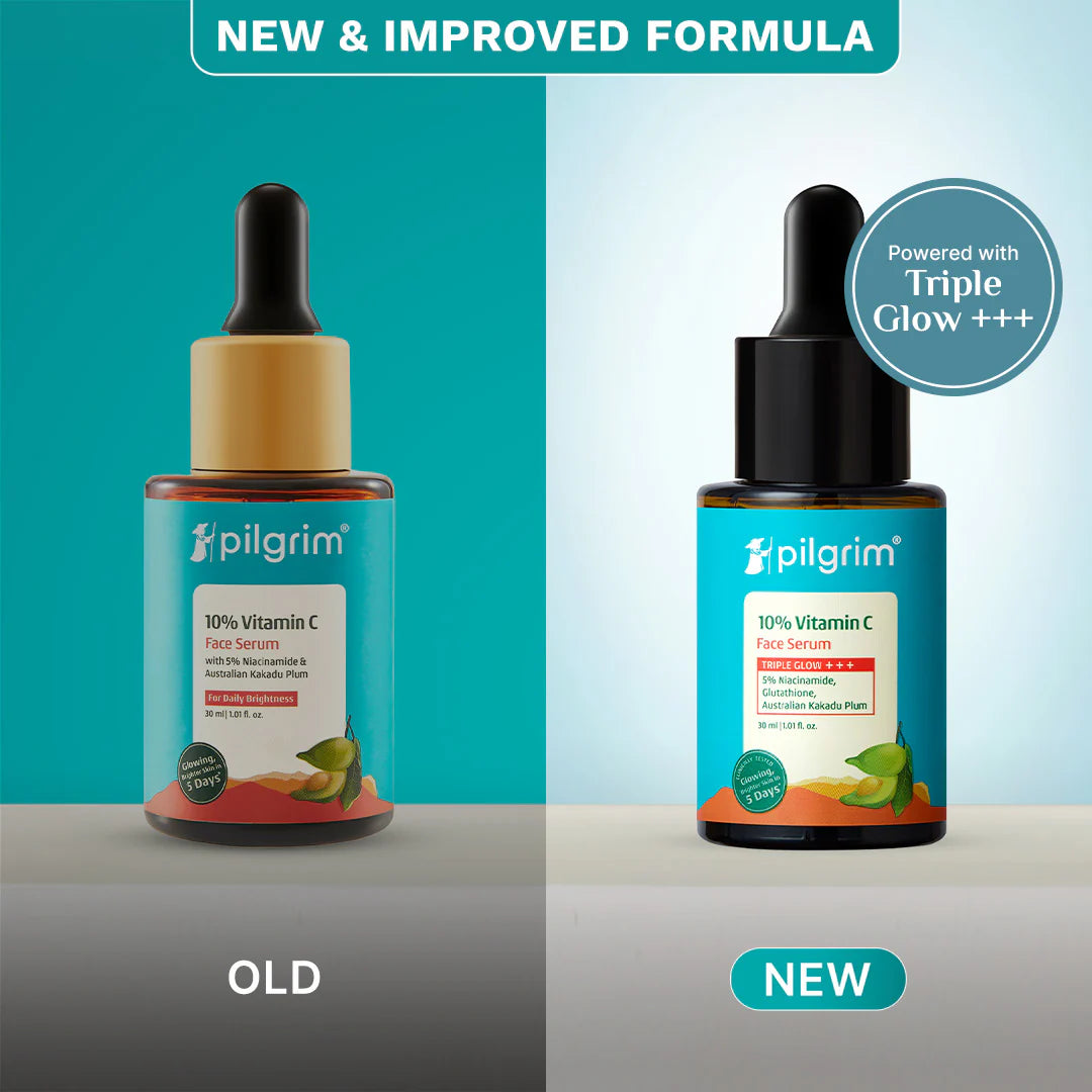 Pilgrim 10% Vitamin C Face Serum For Daily Brightness 5% Niacinamide - 30 ml