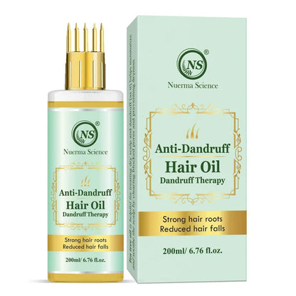 Nuerma Science Anti-Dandruff Hair Oil | Dandruff Relief & Scalp Rejuvenation - 200 ml