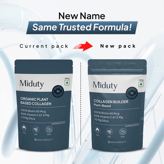 Miduty by Palak Notes Organic Plant Based Collagen - 250 gm