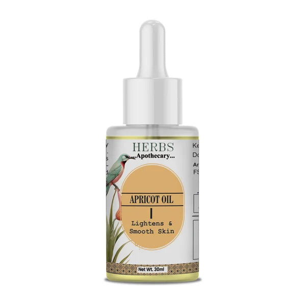 Zenvista Herbs Apothecary Apricot Oil For Skin Care And Hair Care - 30 ml