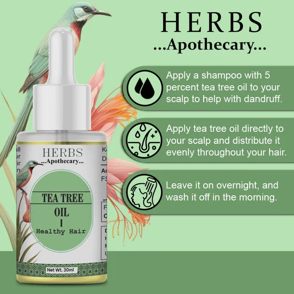 Zenvista Herbs Apothecary Tea Tree Oil For Hair - 30 ml