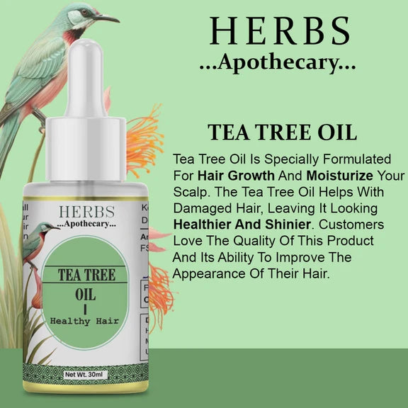 Zenvista Herbs Apothecary Tea Tree Oil For Hair - 30 ml