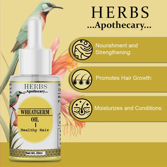 Zenvista Herbs Apothecary Wheatgerm Oil For Hair - 30 ml