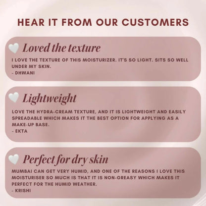 The Skin Diet Company Beetroot Moisturiser Lightweight, Non-Greasy - Dry/Oily Skin + Hyaluronic Acid - 15 ml