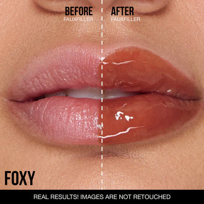 Huda Beauty Faux Filler Extra Shine Lip Gloss - Foxy - 3.9 ml