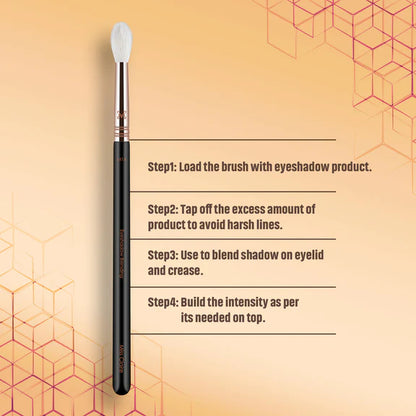 Miss Claire M14 - Eyeshadow Blending Brush - Rose Gold - 1 pcs