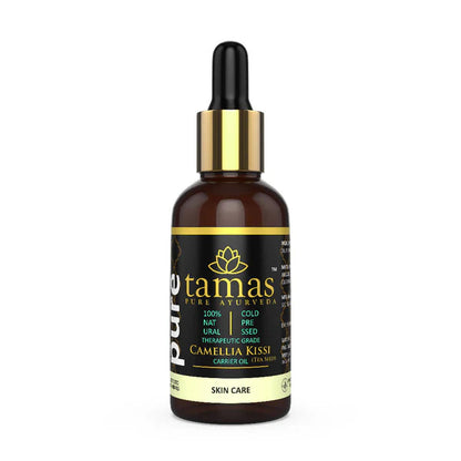 Tamas Pure Ayurveda Camellia Cold-Pressed Carrier Oil - 30 ml