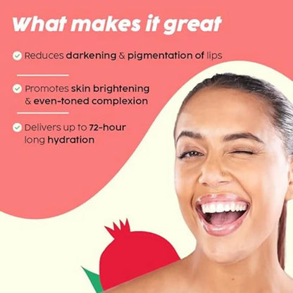 PLIX The Plant Fix 10% Vitamin C Glow Face Serum & Lip Scrub For Skin Brightening & Exfoliate Lips - combo