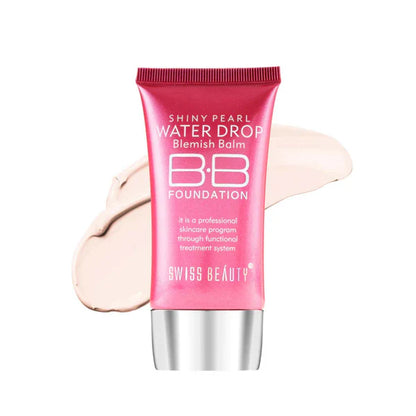 Swiss Beauty Shiny Pearl Water Drop Blemish Balm BB Foundation - 1 - 40 ml