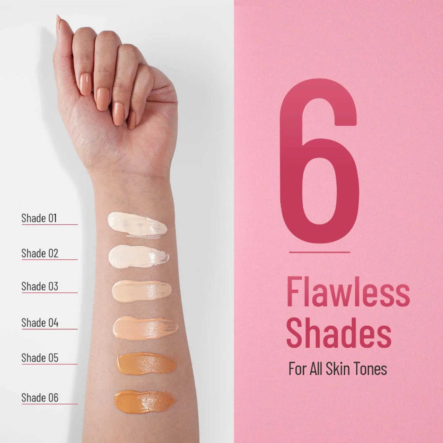 Swiss Beauty Shiny Pearl Water Drop Blemish Balm BB Foundation - 1 - 40 ml