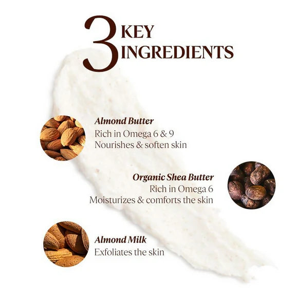 L'Occitane Exfoliating & Smoothing Almond Delicious Paste Body Scrub - 200 ml