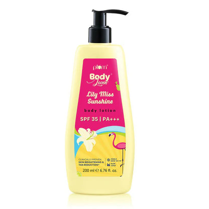 Plum BodyLovin' Lily Miss Sunshine Body Lotion With SPF 35 PA+++ - 200 ml
