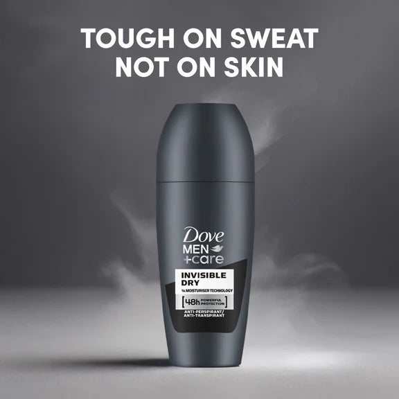 Dove Men + Care Invisible Dry Anti - Perspirant Roll - On - 50 ml