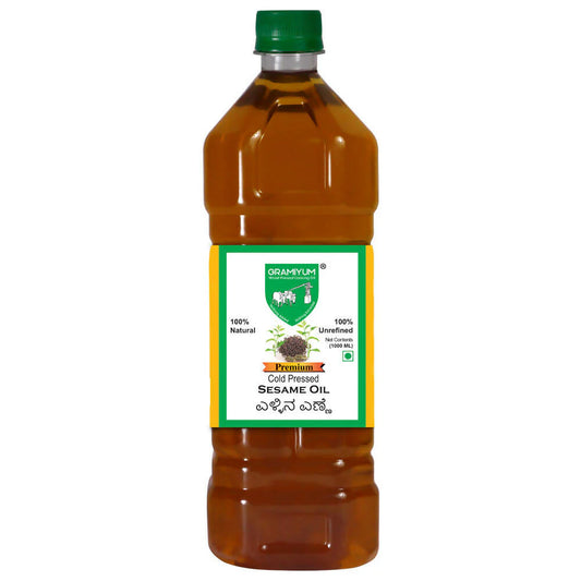 Gramiyum Sesame / Gingelly / Til Oil (Cold Pressed)