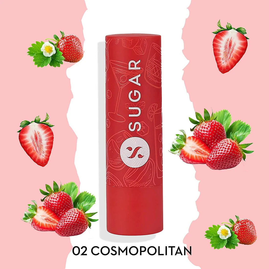 Sugar Cosmetics Tipsy Lip Balm - 02 Cosmopolitan - 4.5 gm
