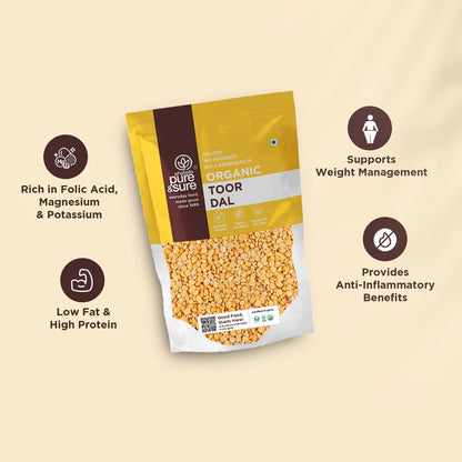 Pure & Sure Organic Toor Dal