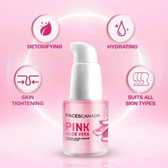 Faces Canada Pink Aloe Vera Fresh Eyes Serum - 50 gm