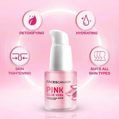 Faces Canada Pink Aloe Vera Fresh Eyes Serum - 50 gm