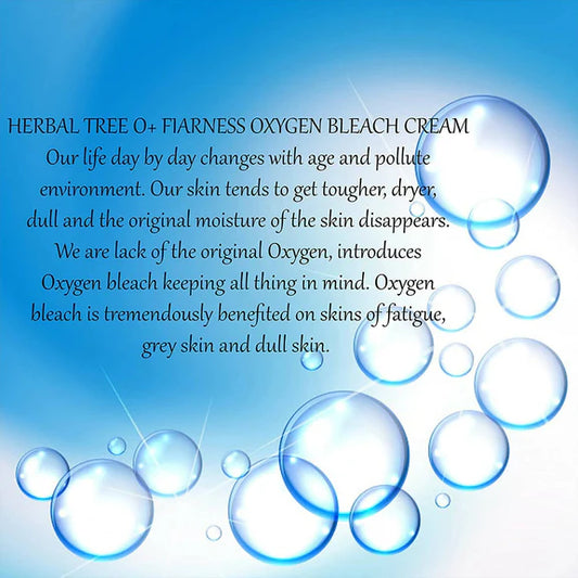 Herbal Tree O+ Bleach Cream For Extra Fairness - 300 gm