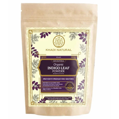 Khadi Natural Indigo Leaf Powder - 100 gm