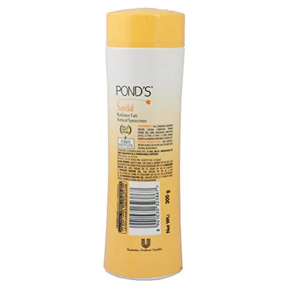 Ponds Sandal Radiance Talc Powder - 300 gm