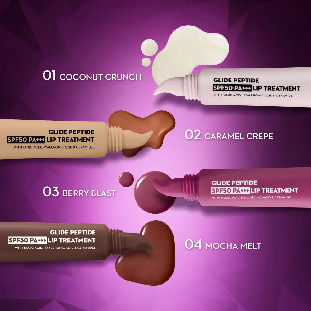 SUGAR Glide Peptide SPF50 PA+++ Lip Treatment - 04 Mocha Melt - 10 ml