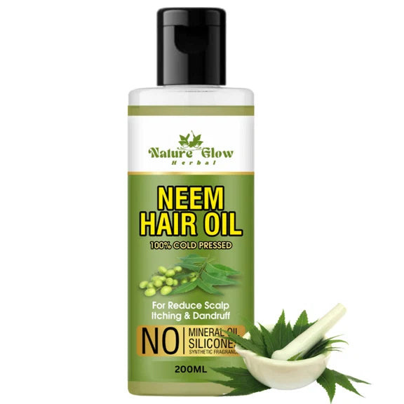 Nature Glow Herbal Neem Hair Oil - 200 ml