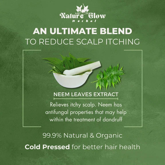 Nature Glow Herbal Neem Hair Oil - 200 ml