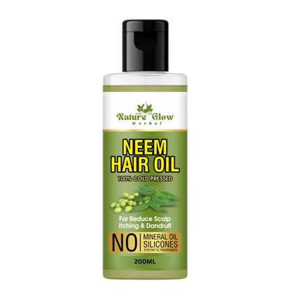 Nature Glow Herbal Neem Hair Oil - 200 ml