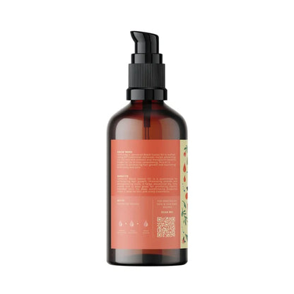 Tattvalogy Jamaican Black Castor Oil-Traditional Recipe, Boosts Hair Volume, Perfect for Curly Hair - 100 ml
