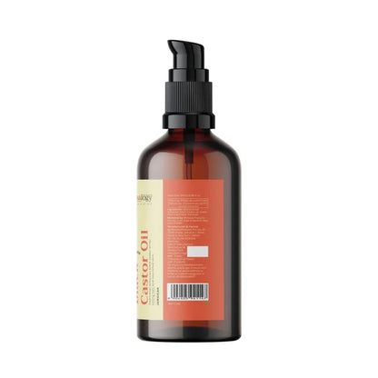 Tattvalogy Jamaican Black Castor Oil-Traditional Recipe, Boosts Hair Volume, Perfect for Curly Hair - 100 ml